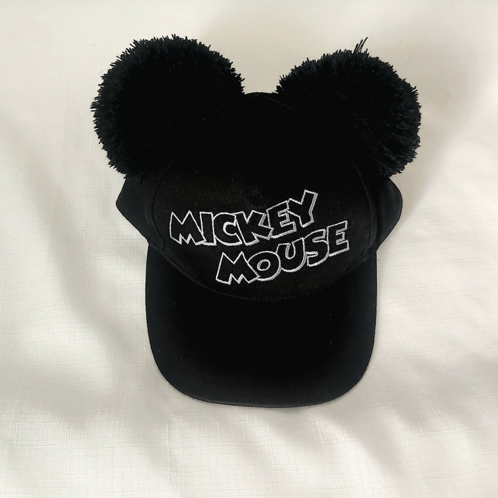 Disney Tokyo Resort Store Rare Exclusive Ears Hat Black Cap Mickey Mouse Disney